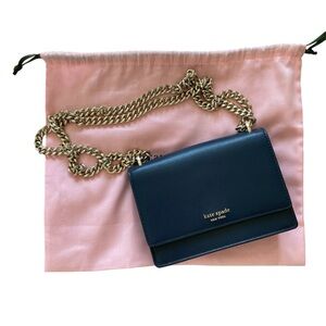 KATE SPADE NEW YORK Navy Crossbody Evening Bag